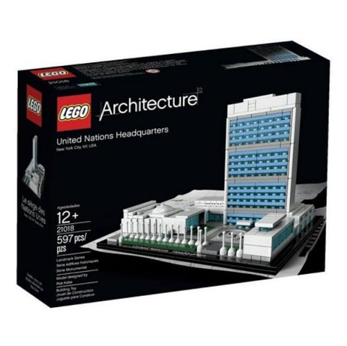 LEGO 21018 Architecture UN Headquarters Building Bricks Set Best Price