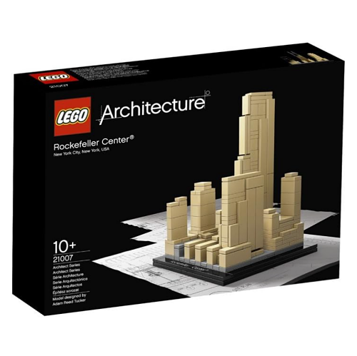 LEGO Architecture 21007 Construction Set Rockefeller Plaza Building Bricks Set Best Price