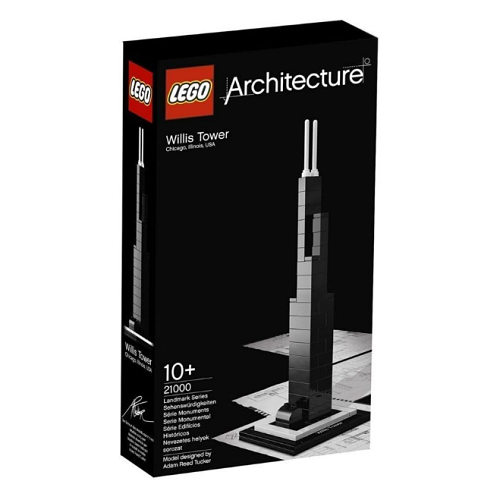 LEGO 21000 Architecture Building Kit Willis Tower Sears Building Bricks Set Best Price