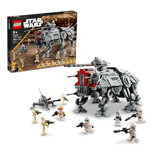 Lego star wars 75337 at-te walker set with droid figures Building Bricks Set Best Price