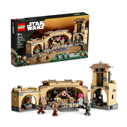 Lego star wars 75326 boba fett’s throne room buildable toy