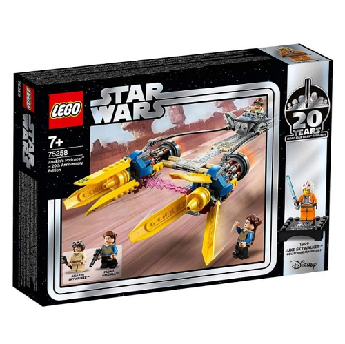 LEGO Star Wars: The Phantom Menace Anakin’s Podracer 20th Anniversary Edition 75258 Building Bricks Set Best Price