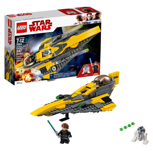 Lego star wars anakin’s jedi starfighter 75214 Building Bricks Set Best Price