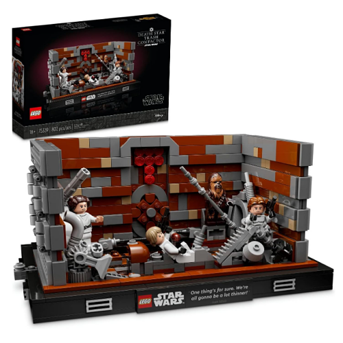 Lego star wars 75339 death star trash compactor diorama Building Bricks Set Best Price