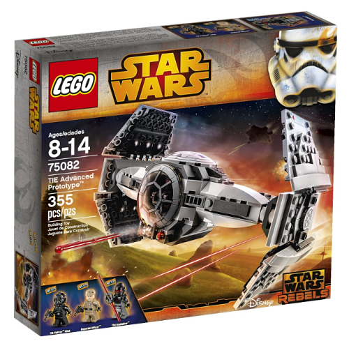 Lego star wars 75082 tie advanced prototype