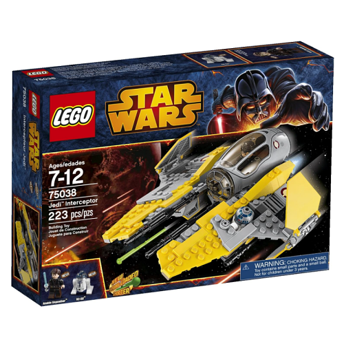 Lego star wars 75038 jedi interceptor set