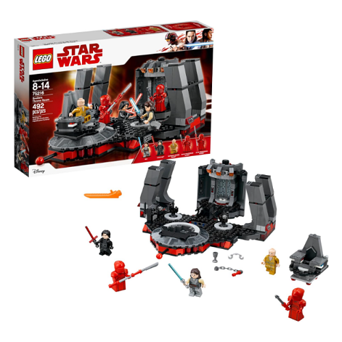 Lego star wars 75216 snoke’s throne room Building Bricks Set Best Price