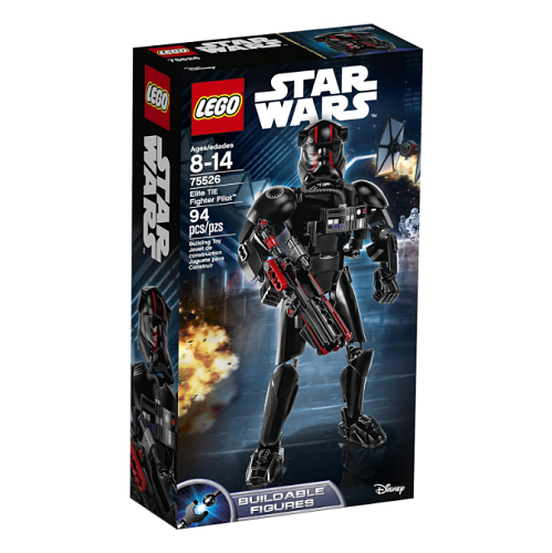 LEGO Star Wars Episode VIII Elite Tie Fighter Pilot 75526 Building Bricks Set Best Price