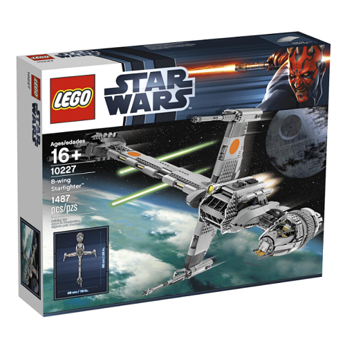 Lego star wars b-wing starfighter 10227