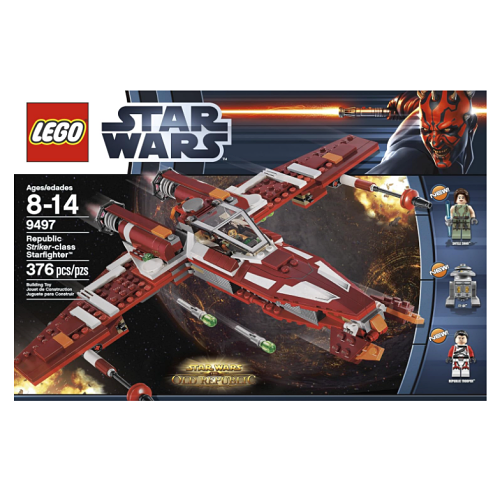 Lego star wars 9497 republic striker-class starfighter