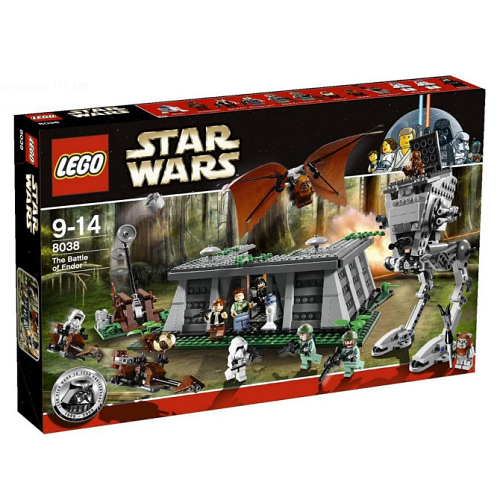 Lego star wars the battle of endor 8038 Building Bricks Set Best Price