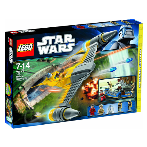 Lego star wars naboo starfighter 7877 Building Bricks Set Best Price