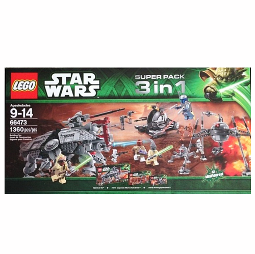 Lego star wars super pack 3 in 1 combo (66473) Building Bricks Set Best Price