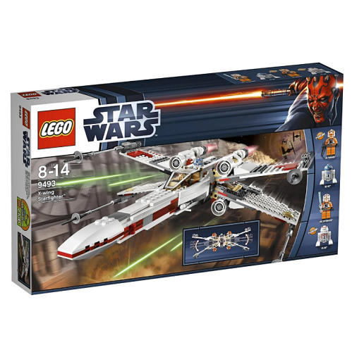 Star wars lego X-Wing starfighter set #9493 life size