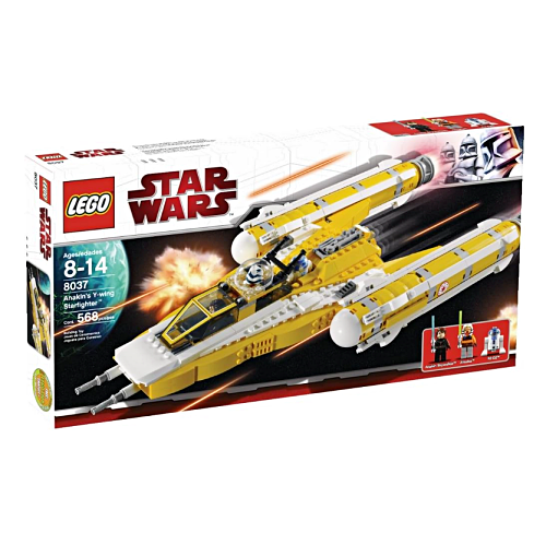 Lego star wars anakin's y-wing starfighter (8037)